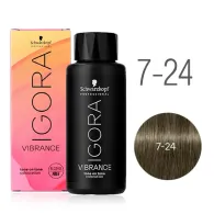 Schwarzkopf Igora Vibrance 7-24 Rubio Medio Humo Beige