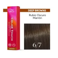 Wella Tinte Color Touch 6/7 Rubio Oscuro Marrón 60ml.