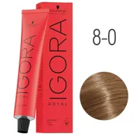 Schwarzkopf Tinte Igora Royal 8-0 rubio claro 60ml